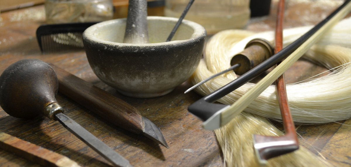 bow rehair tools