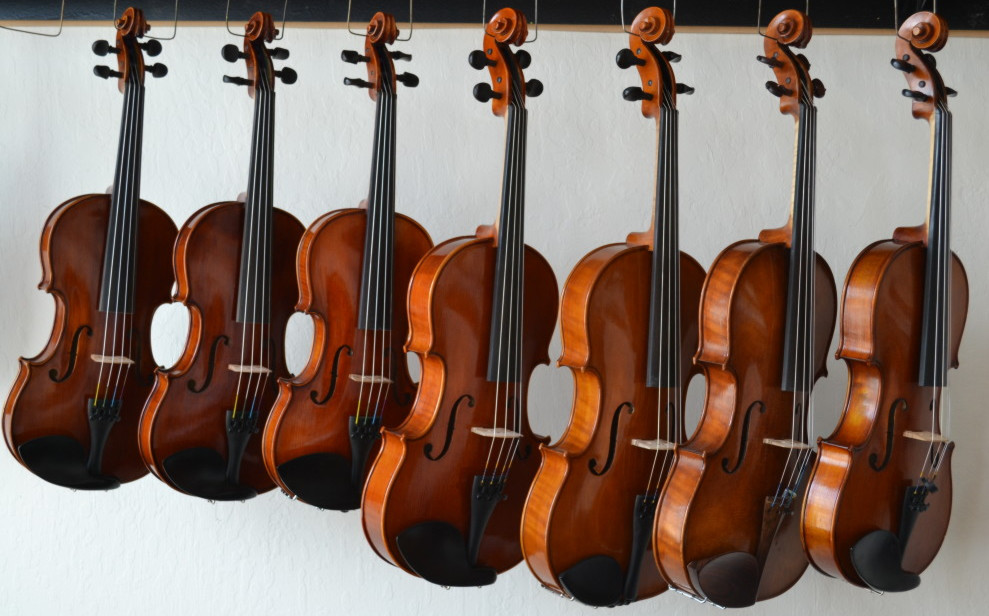 violins and violas